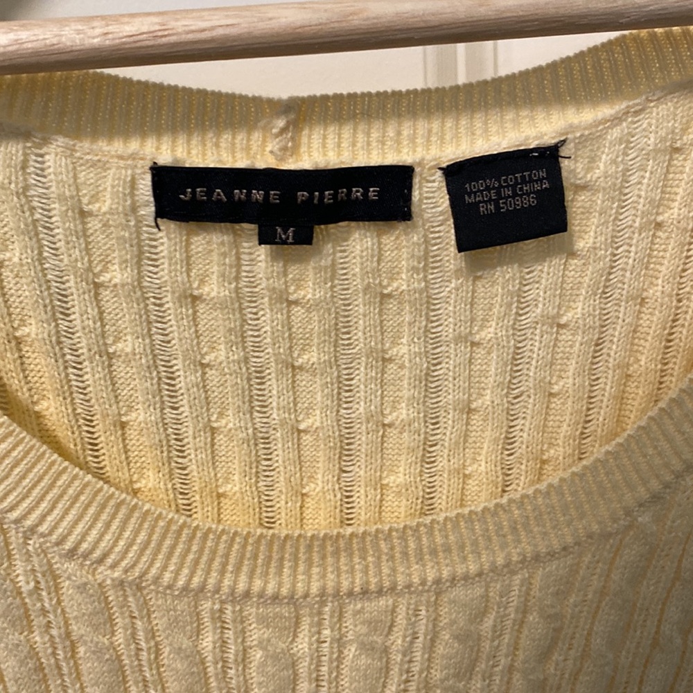 yellow sweater vest - Picture 2 of 2